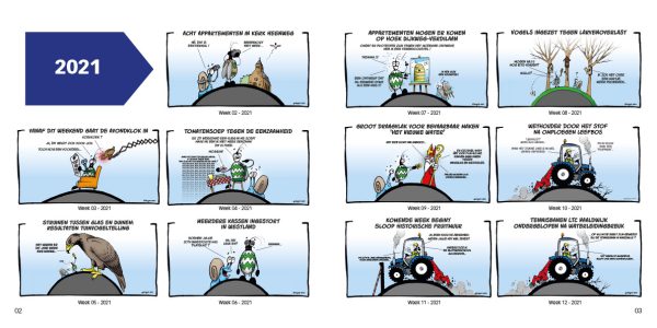 Ben en Sem, verzameling van wekelijkse cartoons die verschenen zijn bij WOS (2021-2024) - Afbeelding 4