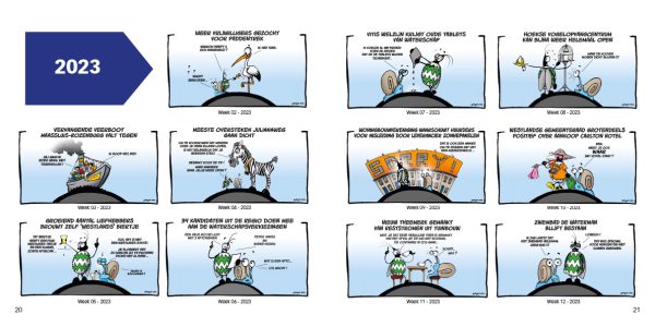 Ben en Sem, verzameling van wekelijkse cartoons die verschenen zijn bij WOS (2021-2024) - Afbeelding 2